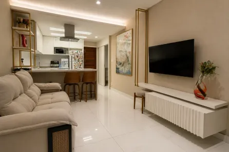 Apartamento com 1 Quarto para alugar, 56m² no Petrópolis, Natal
