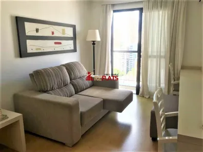 Flat com 1 Quarto para alugar, 35m² no Indianópolis, São Paulo