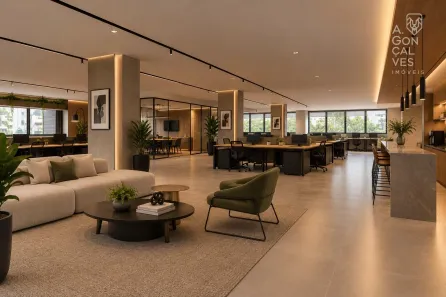 Sala Comercial à venda, 524m² no Mossunguê, Curitiba