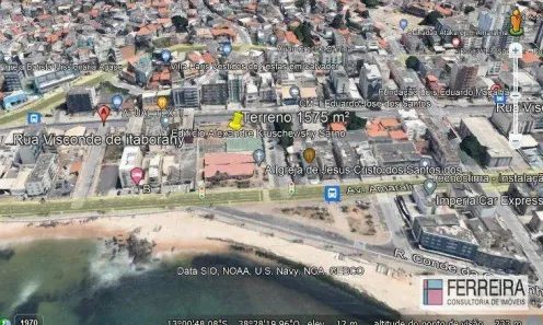 Lote/Terreno à venda, 1575m² no Amaralina, Salvador