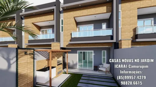 Casa com 3 Quartos à venda, 89m² no Jardim Icaraí, Caucaia