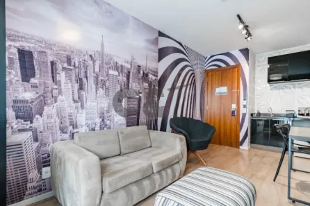 Apartamento com 1 Quarto para alugar, 40m² no Itaim Bibi, São Paulo