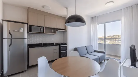Apartamento com 2 Quartos para alugar, 48m² no Jardim Botânico, Curitiba