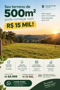 Lote/Terreno à venda, 500m² no Colina (Caucaia do Alto), Cotia