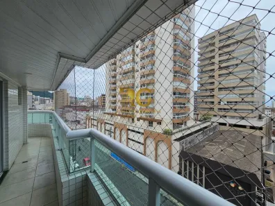 Apartamento com 3 Quartos para alugar, 130m² no Boqueirão, Praia Grande