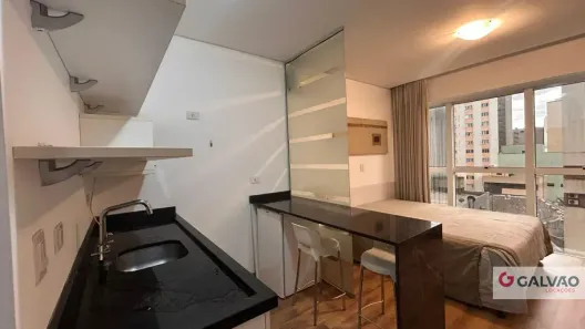 Apartamento com 1 Quarto para alugar, 48m² no Centro, Curitiba