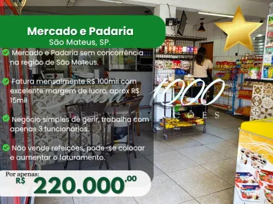Ponto Comercial à venda, 100m² no Cidade São Mateus, São Paulo