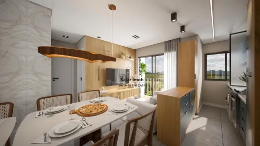 Apartamento com 2 Quartos à venda, 46m² no Água Limpa, Volta Redonda