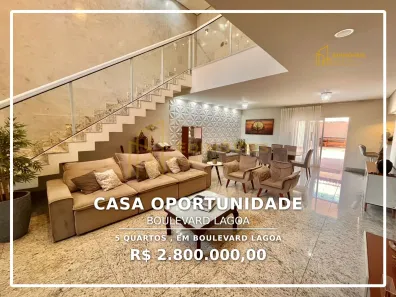 Casa com 5 Quartos à venda, 314m² no Boulevard Lagoa, Serra