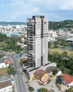 Apartamento com 2 Quartos para alugar, 83m² no Vila Nova, Blumenau