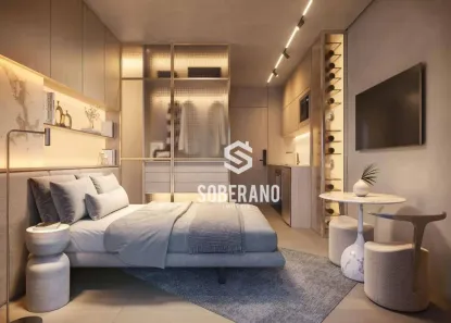 Flat com 1 Quarto à venda, 27m² no Miramar, João Pessoa