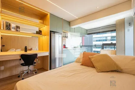 Kitnet com 1 Quarto à venda, 35m² no Pinheiros, São Paulo