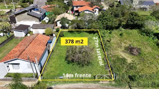 Lote/Terreno à venda, 386m² no Ibiraquera, Imbituba