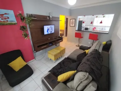 Apartamento com 3 Quartos para alugar, 90m² no Aparecida, Santos
