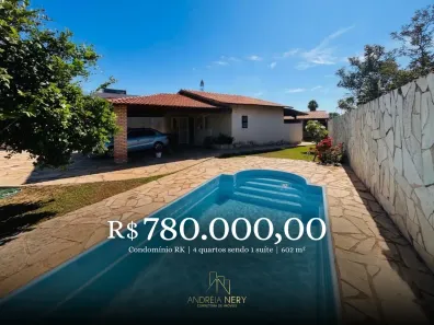 Casa de Condomínio com 4 Quartos à venda, 200m² no Região dos Lagos, Brasília