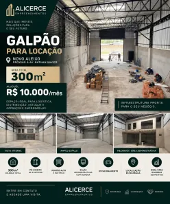 Galpão/Depósito/Armazém para alugar, 300m² no Flores, Manaus