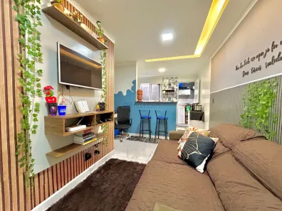 Casa de Condomínio com 2 Quartos à venda, 60m² no Maracanã, Praia Grande