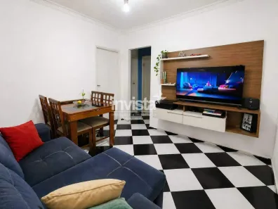 Apartamento com 2 Quartos à venda, 58m² no Vila Mathias, Santos