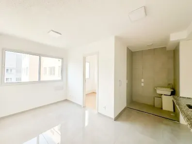Apartamento com 2 Quartos para alugar, 37m² no Várzea da Barra Funda, São Paulo