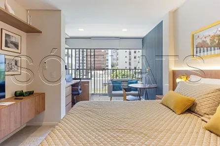 Flat com 1 Quarto à venda, 28m² no Paraíso, São Paulo