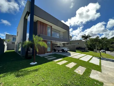 Casa de Condomínio com 4 Quartos à venda, 260m² no Alphaville (Abrantes), Camaçari