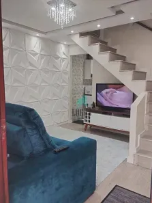 Casa de Condomínio com 2 Quartos à venda, 50m² no Vila João Ramalho, Santo André