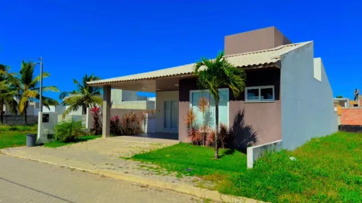 Casa de Condomínio com 3 Quartos à venda, 135m² no Zona de Expansão (Olhos D'Agua), Barra dos Coqueiros