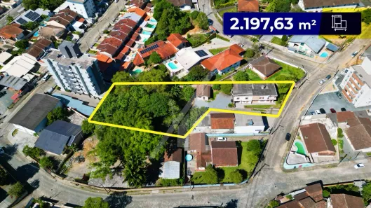 Lote/Terreno à venda, 2197m² no Água Verde, Blumenau
