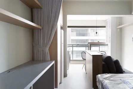 Apartamento com 1 Quarto para alugar, 31m² no Pinheiros, São Paulo