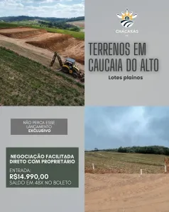 Lote/Terreno à venda, 500m² no Centro (Caucaia do Alto), Cotia