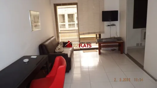 Flat com 1 Quarto para alugar, 45m² no Cerqueira César, São Paulo