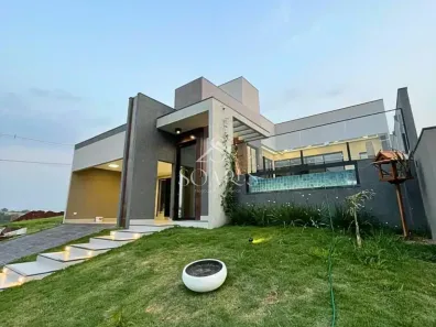 Casa de Condomínio com 3 Quartos à venda, 328m² no Jardim Tarobá, Cambé