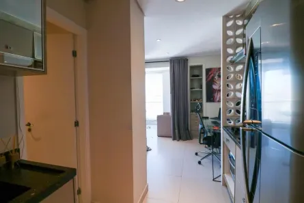 Kitnet com 1 Quarto à venda, 37m² no Brooklin Paulista, São Paulo