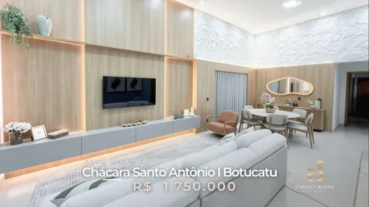 Casa de Condomínio com 3 Quartos à venda, 235m² no Parque Residencial Nazaré, Botucatu