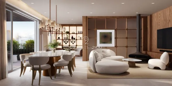 Apartamento com 2 Quartos à venda, 125m² no Cabral, Curitiba