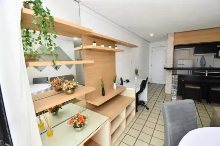 Flat com 1 Quarto para alugar, 41m² no Ponta D'Areia, São Luís