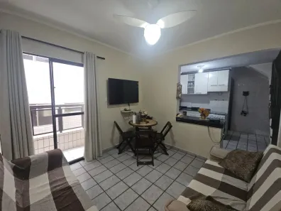 Apartamento com 1 Quarto para alugar, 60m² no Guilhermina, Praia Grande