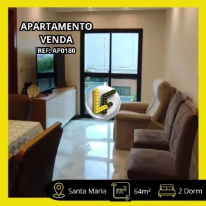 Apartamento com 2 Quartos à venda, 64m² no Santa Maria, São Caetano do Sul