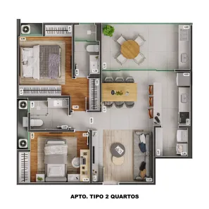 Apartamento com 2 Quartos à venda, 75m² no Bom Pastor, Juiz de Fora