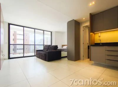 Apartamento com 1 Quarto para alugar, 37m² no Aldeota, Fortaleza