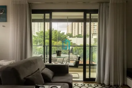 Apartamento com 1 Quarto para alugar, 40m² no Campo Belo, São Paulo