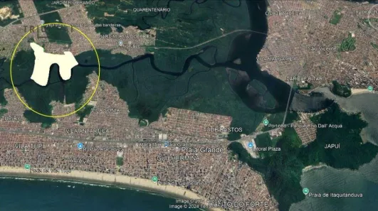 Lote/Terreno à venda, 1017975m² no Samarita, São Vicente