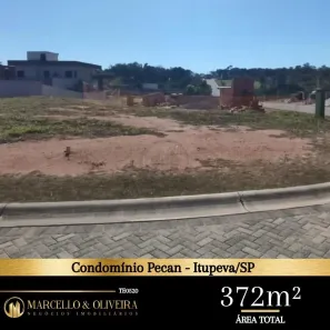 Lote/Terreno à venda, 372m² no Residencial Pecan, Itupeva