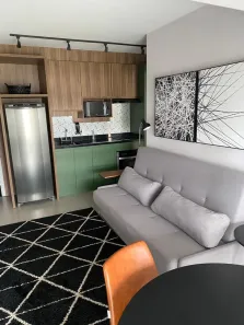 Apartamento com 1 Quarto para venda ou aluguel, 45m² no Indianópolis, São Paulo