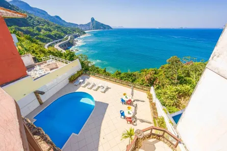 Casa de Condomínio com 6 Quartos para alugar, 550m² no Joá, Rio de Janeiro