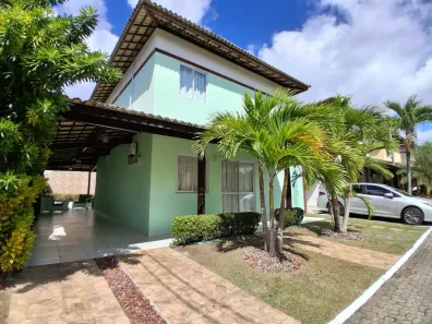 Casa de Condomínio com 4 Quartos para alugar, 135m² no Área Rural de Camaçari (Abrantes), Camaçari