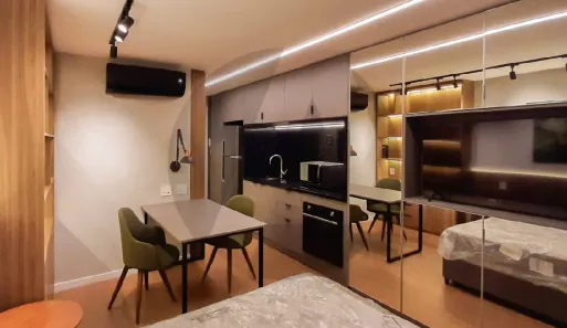 Apartamento com 1 Quarto para alugar, 24m² no Moinhos de Vento, Porto Alegre