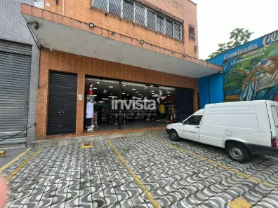 Ponto Comercial para alugar, 450m² no Centro, Santos