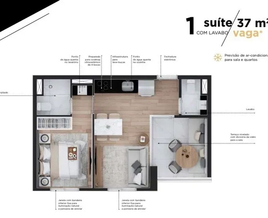 ABSOLUTO PARAISO - APARTAMENTOS no Paraíso, São Paulo