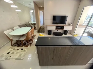 Apartamento com 2 Quartos para alugar, 58m² no Granja Viana, Cotia